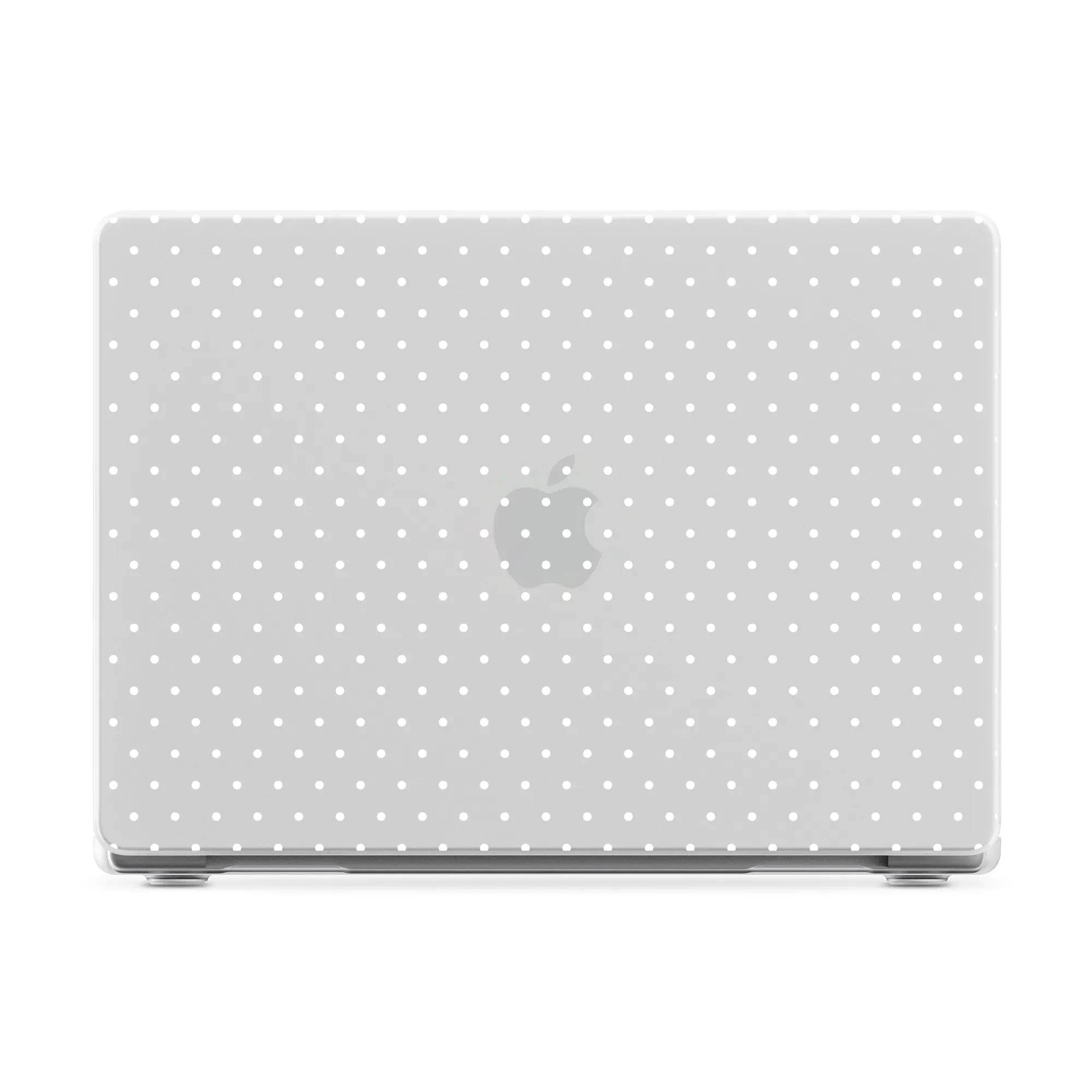 On the Dot | White Polka Dot Laptop Shell - Image 7