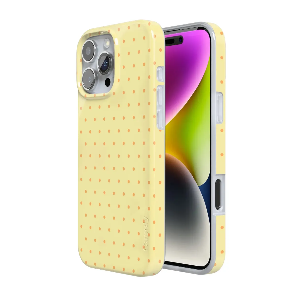 On the Dot | Yellow Polka Dot Case - Image 182