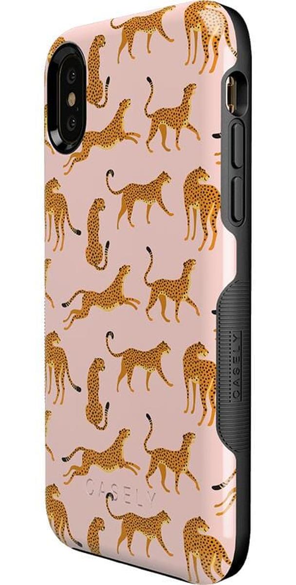 On the Prowl | Pink Leopard Print Case - Image 34