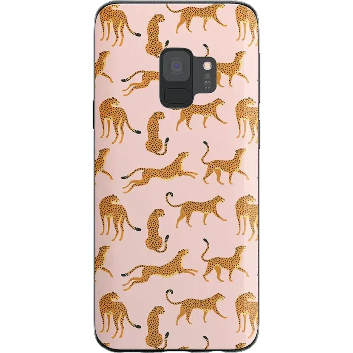 On the Prowl | Pink Leopard Print Samsung Case - Image 4