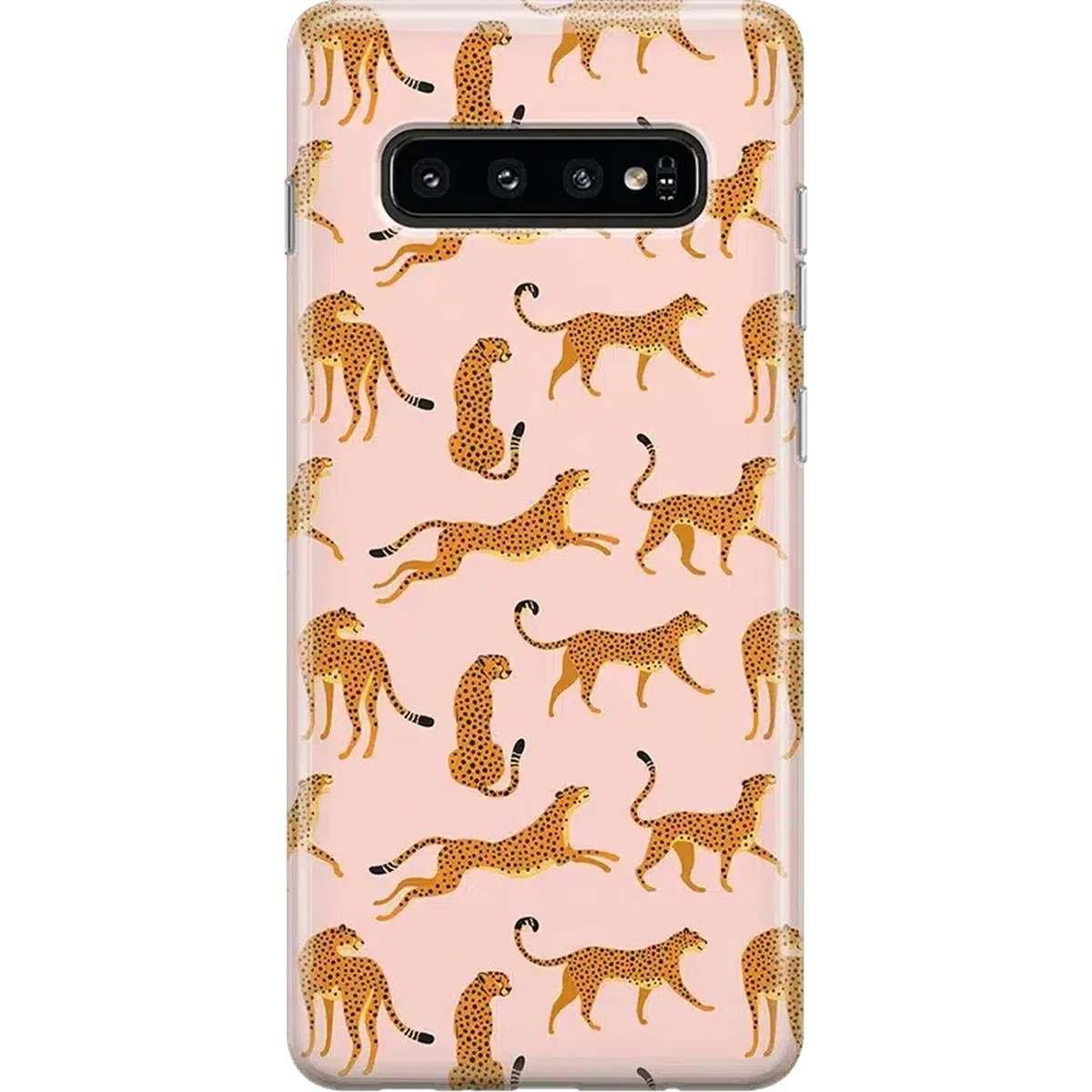 On the Prowl | Pink Leopard Print Samsung Case - Image 7