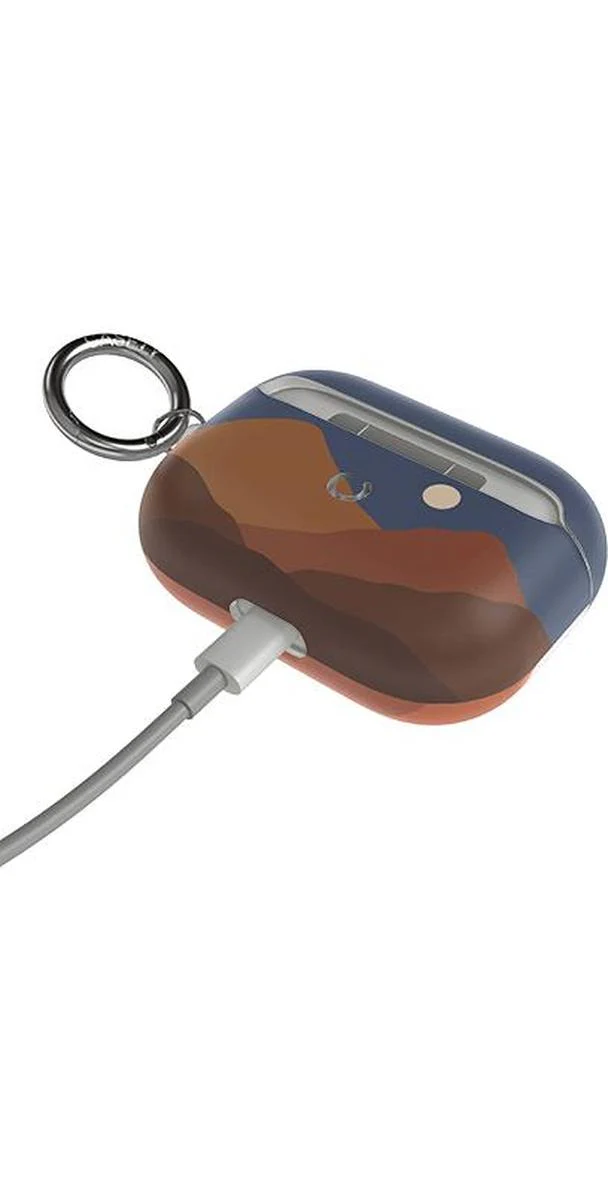 Opposites Attract | Day & Night Colorblock Mountains AirPods Case - Image 8