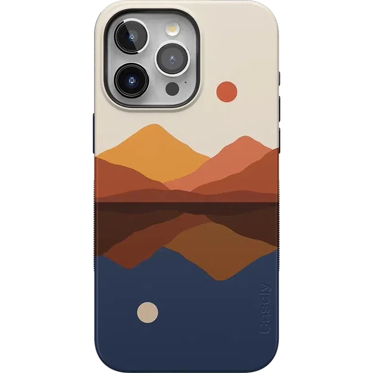 Opposites Attract | Day & Night Colorblock Mountains Case - Image 118