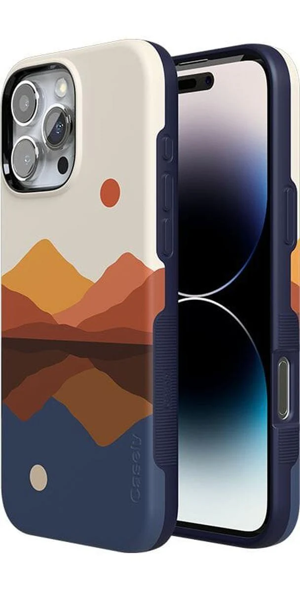 Opposites Attract | Day & Night Colorblock Mountains Case - Image 13