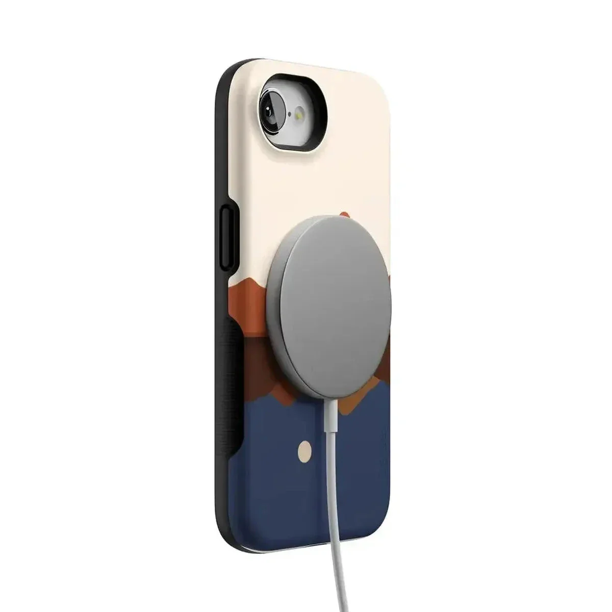 Opposites Attract | Day & Night Colorblock Mountains Case - Image 138