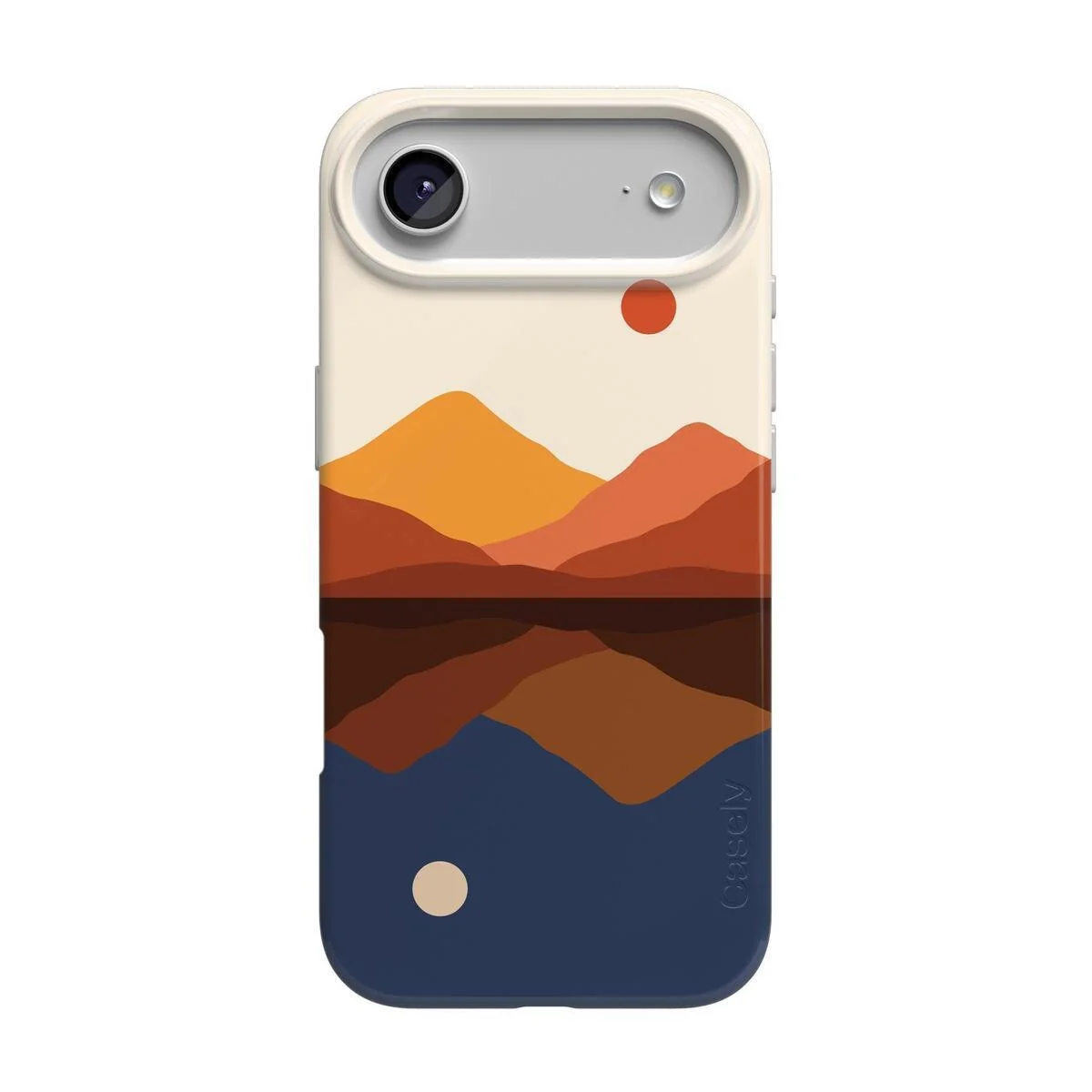 Opposites Attract | Day & Night Colorblock Mountains Case - Image 150