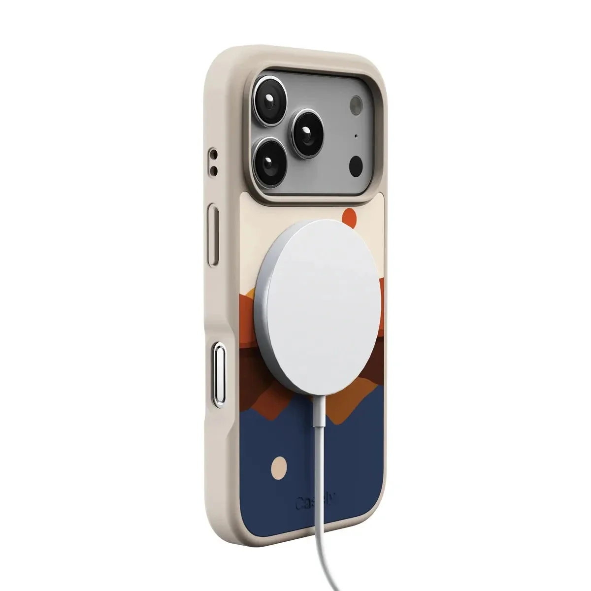 Opposites Attract | Day & Night Colorblock Mountains Case - Image 159