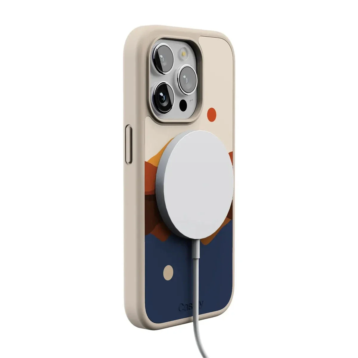 Opposites Attract | Day & Night Colorblock Mountains Case - Image 189