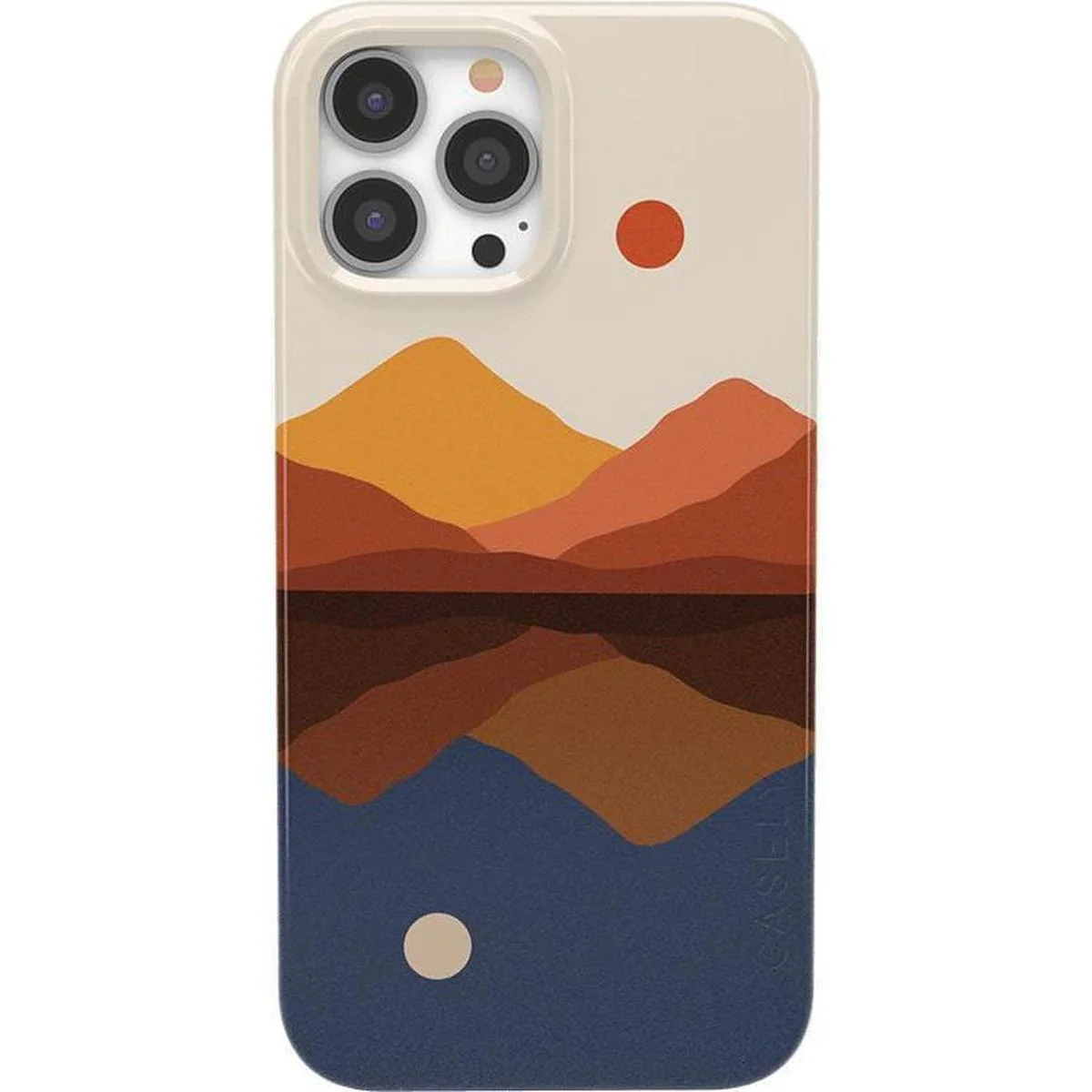 Opposites Attract | Day & Night Colorblock Mountains Case - Image 27