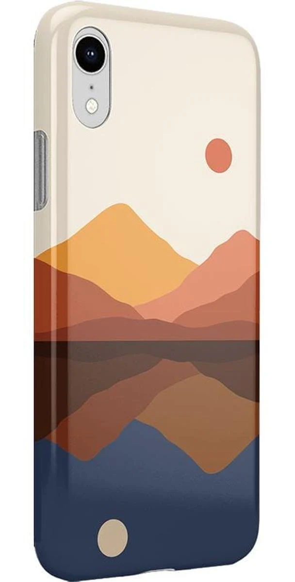 Opposites Attract | Day & Night Colorblock Mountains Case - Image 37