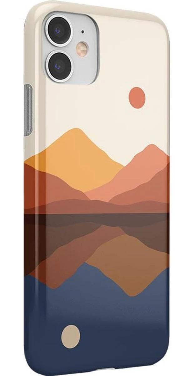 Opposites Attract | Day & Night Colorblock Mountains Case - Image 42