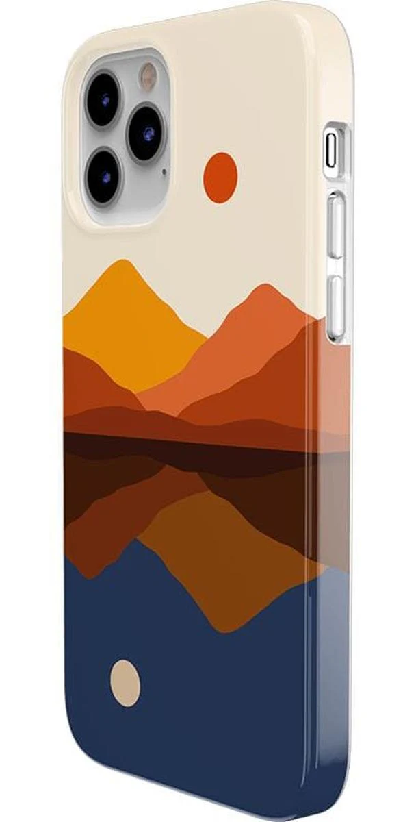 Opposites Attract | Day & Night Colorblock Mountains Case - Image 48