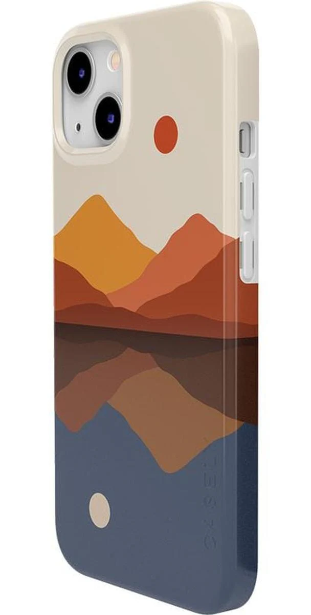 Opposites Attract | Day & Night Colorblock Mountains Case - Image 54