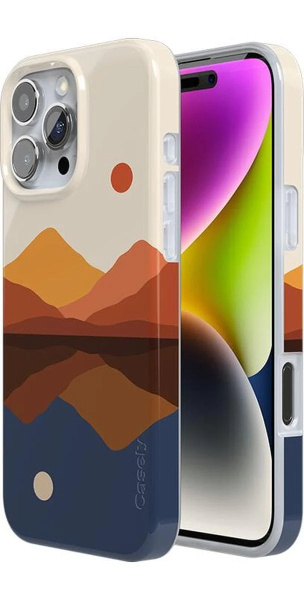 Opposites Attract | Day & Night Colorblock Mountains Case - Image 7