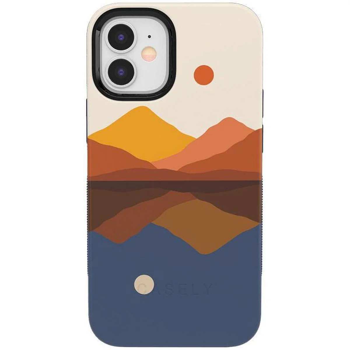 Opposites Attract | Day & Night Colorblock Mountains Case - Image 74