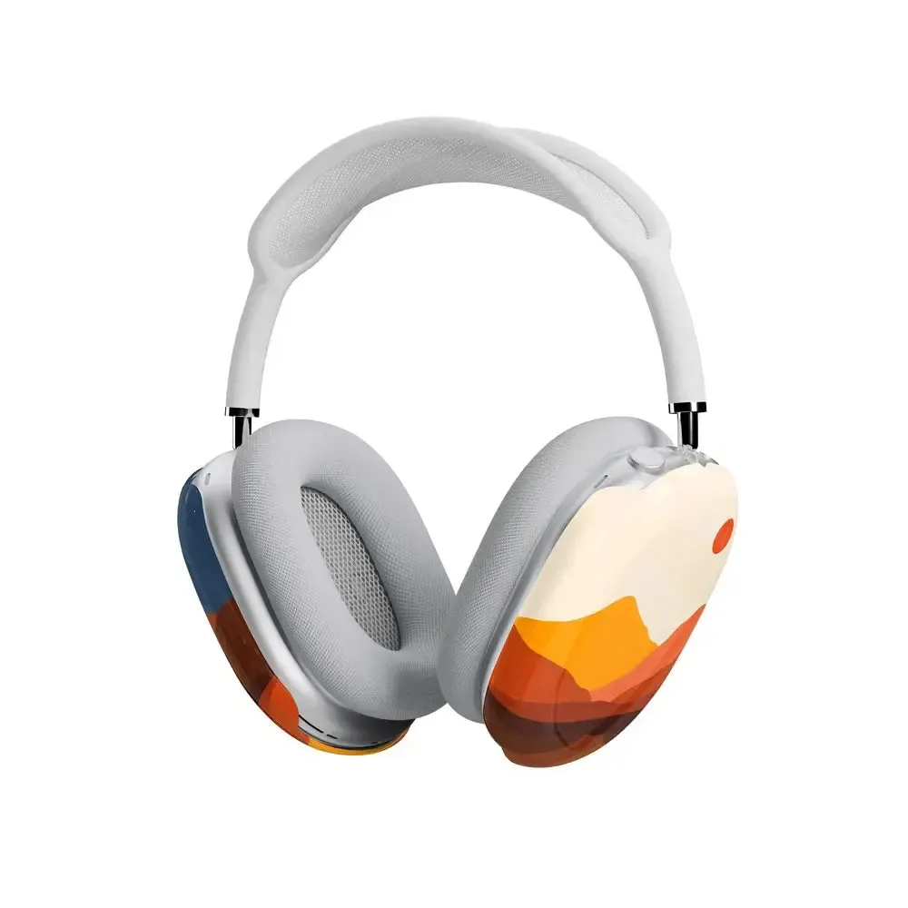 Opposites Attract | Day & Night Colorblock Mountains AirPods Max Case - Image 2