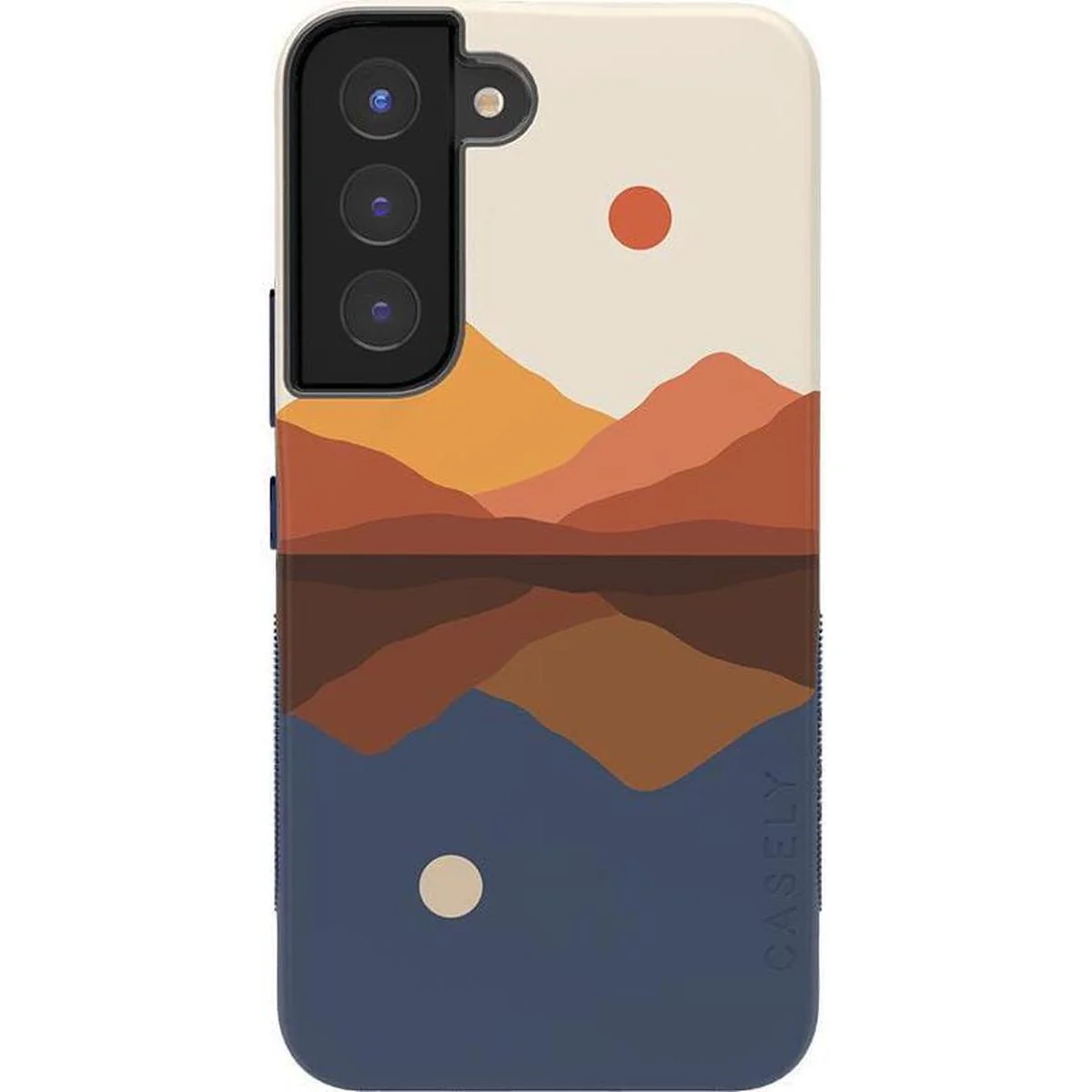 Opposites Attract | Day & Night Colorblock Mountains Samsung Case - Image 10