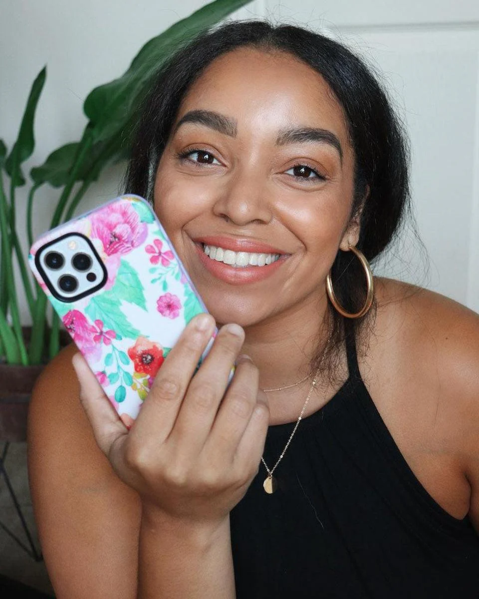 Out And About | Light Pink Floral Case - Image 49