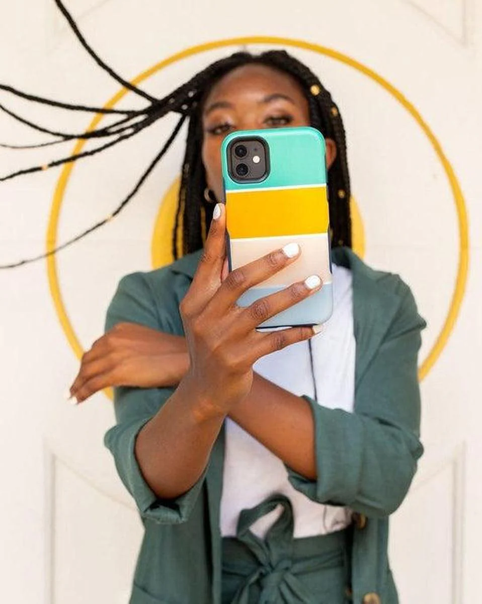 Paint The Town | Colorblock Stripes Samsung Case - Image 10