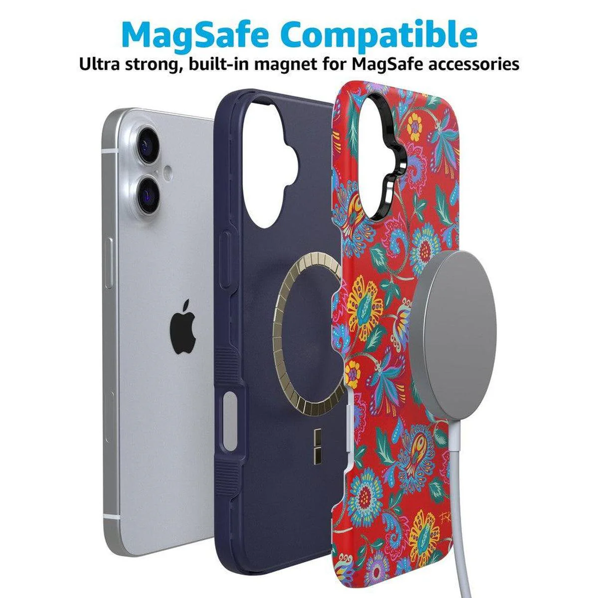 Painted Flowers | Frida Kahlo Floral Case - Image 122