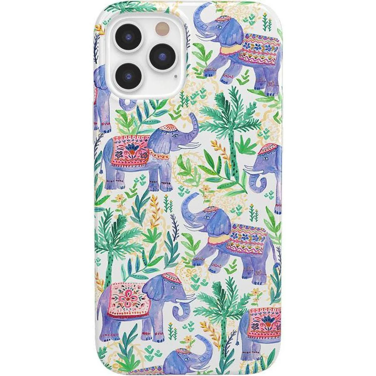 Pastel Gardens | Watercolor Elephant Floral Case - Image 21