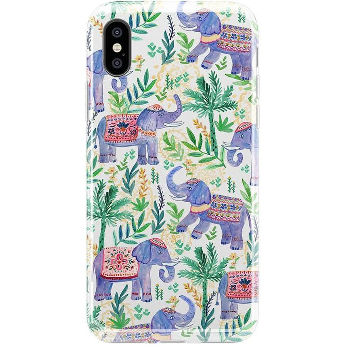 Pastel Gardens | Watercolor Elephant Floral Case - Image 30
