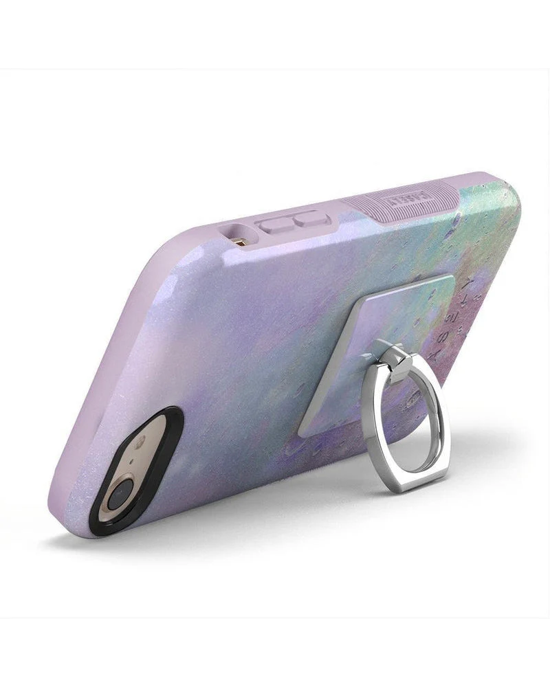 Over the Moon | Pastel Marble Moon Phone Ring - Image 4