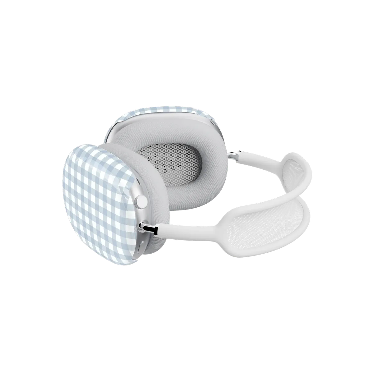 Pastel Picnic | Blue Gingham AirPods Max Case - Image 5
