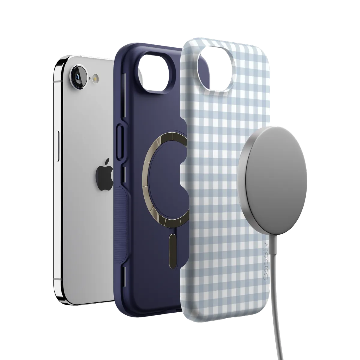 Pastel Picnic | Blue Gingham Case - Image 27