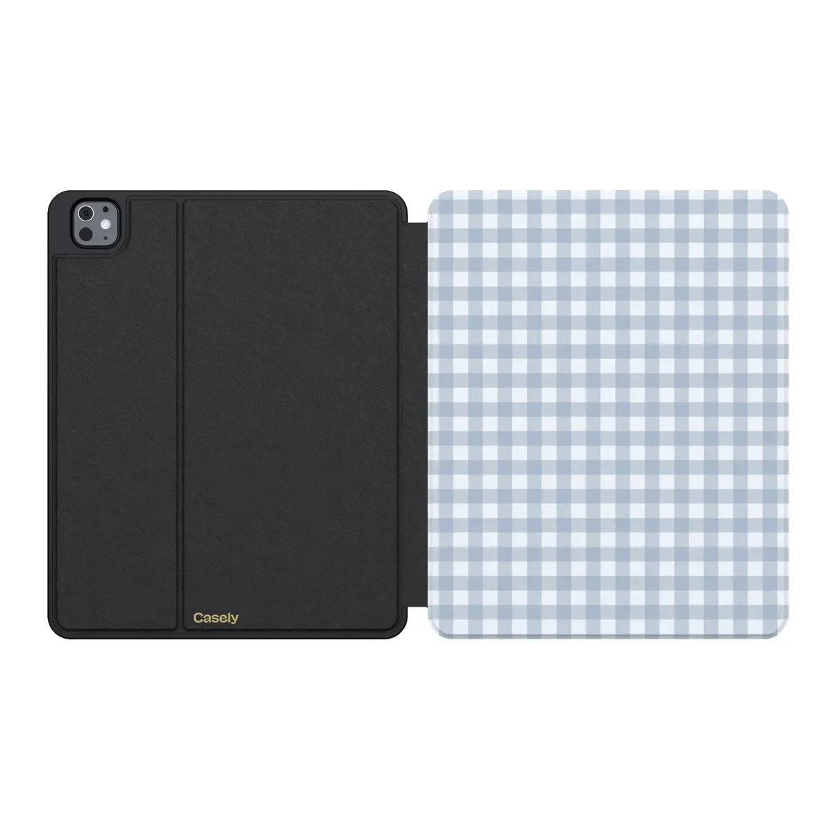 Pastel Picnic | Blue Gingham iPad Case - Image 39