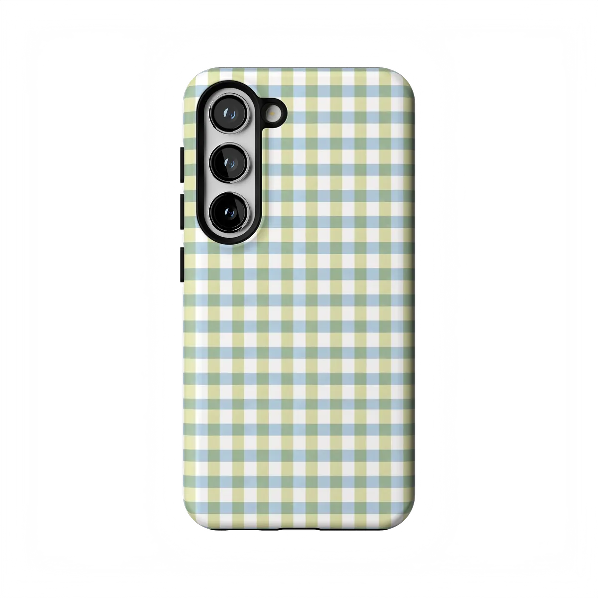 Pastel Picnic | Blue & Green Gingham Case - Image 113