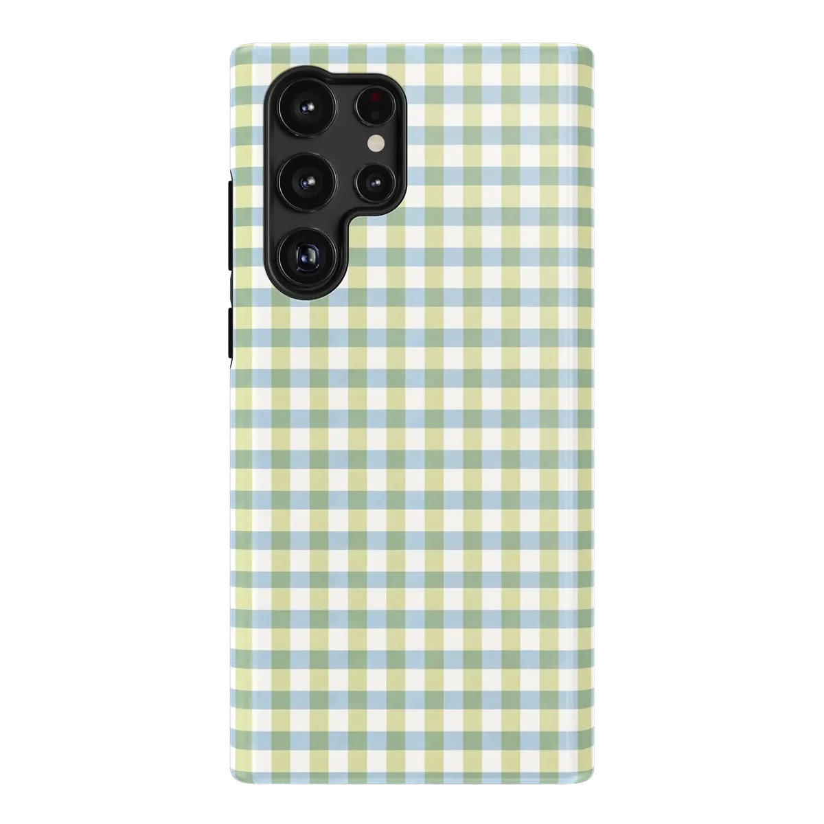 Pastel Picnic | Blue & Green Gingham Case - Image 116
