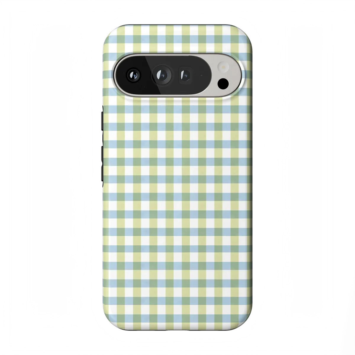 Pastel Picnic | Blue & Green Gingham Case - Image 129