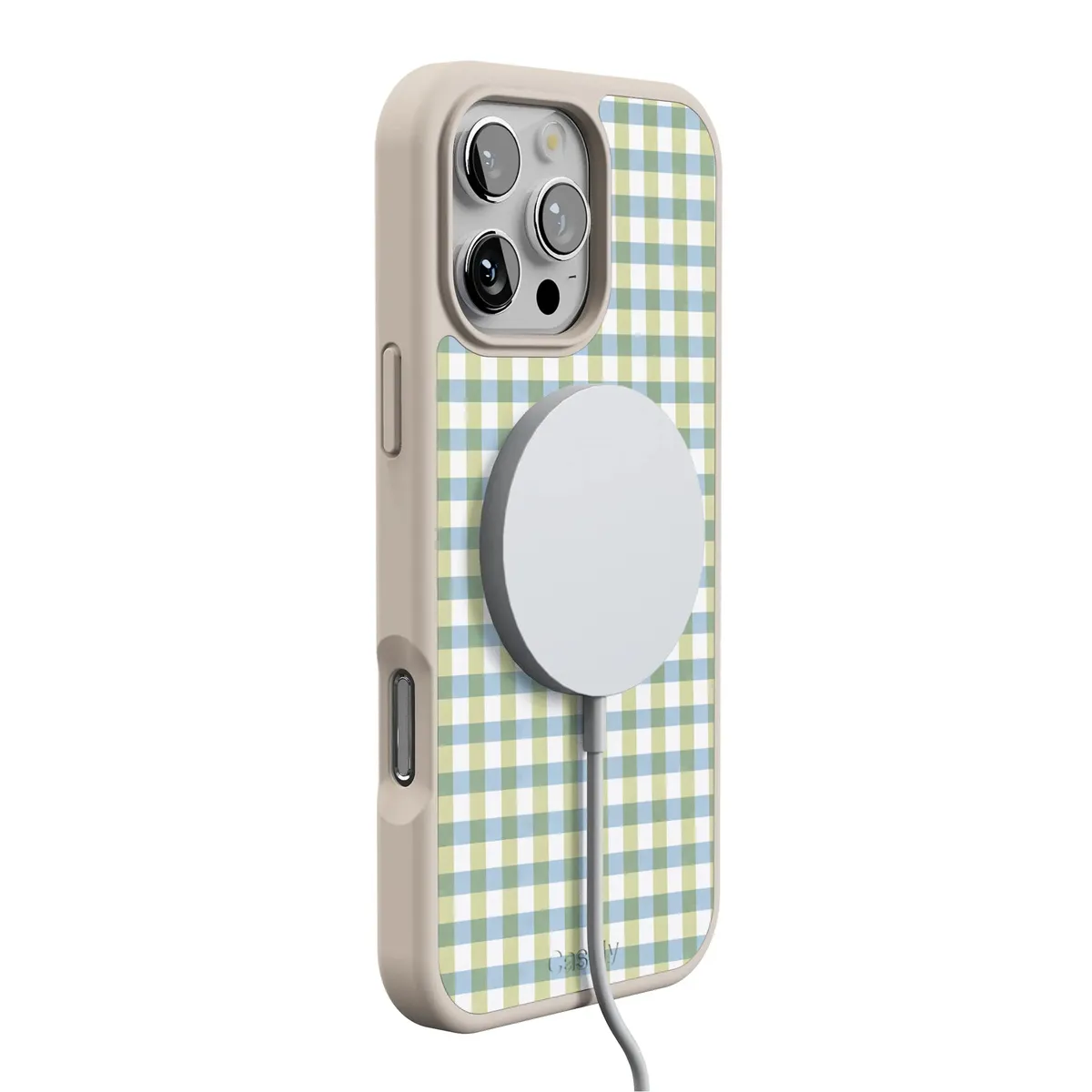 Pastel Picnic | Blue & Green Gingham Case - Image 155