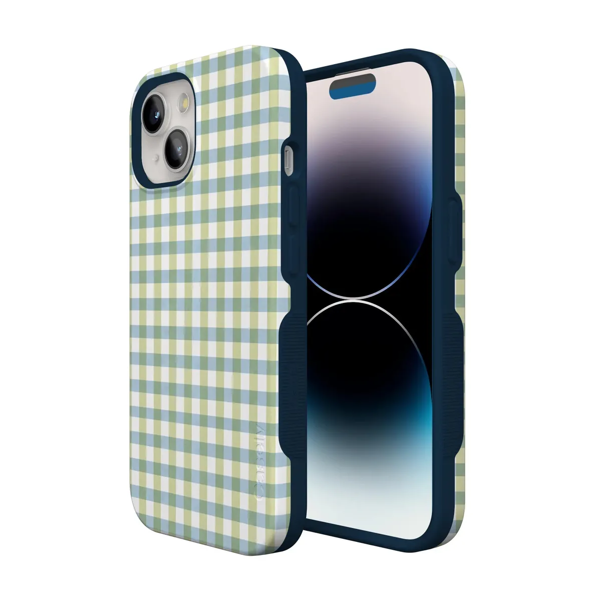 Pastel Picnic | Blue & Green Gingham Case - Image 178