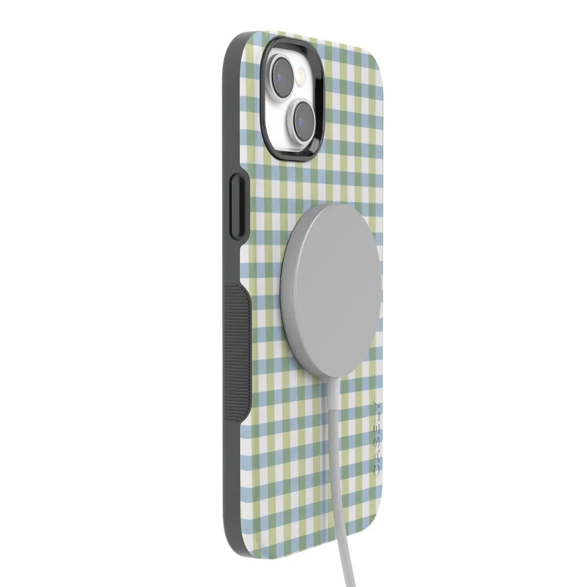 Pastel Picnic | Blue & Green Gingham Case - Image 40