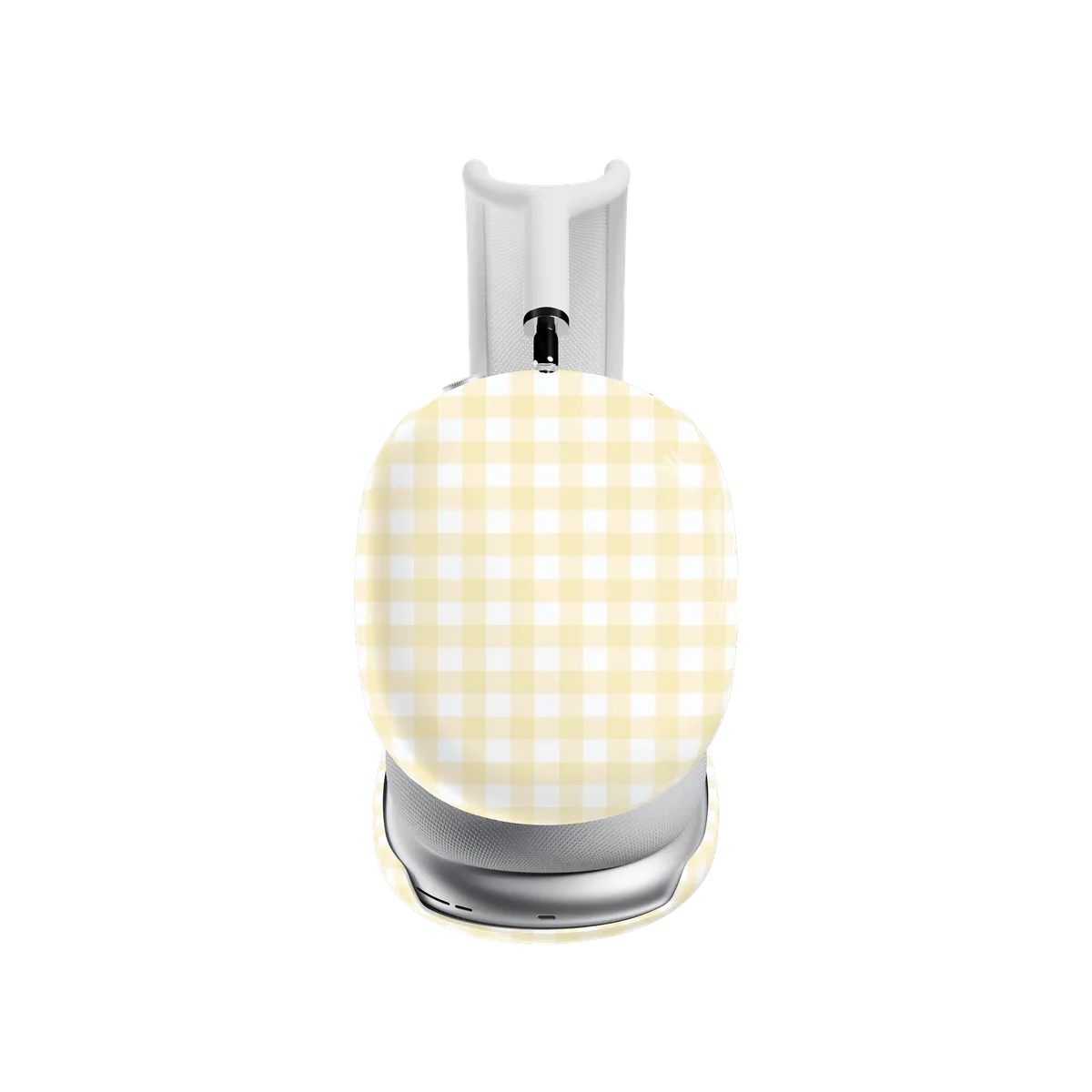 Pastel Picnic | Yellow Gingham AirPods Max Case - Image 6