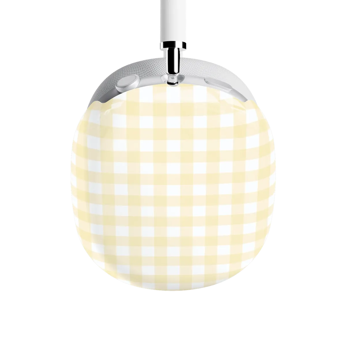 Pastel Picnic | Yellow Gingham AirPods Max Case - Image 9