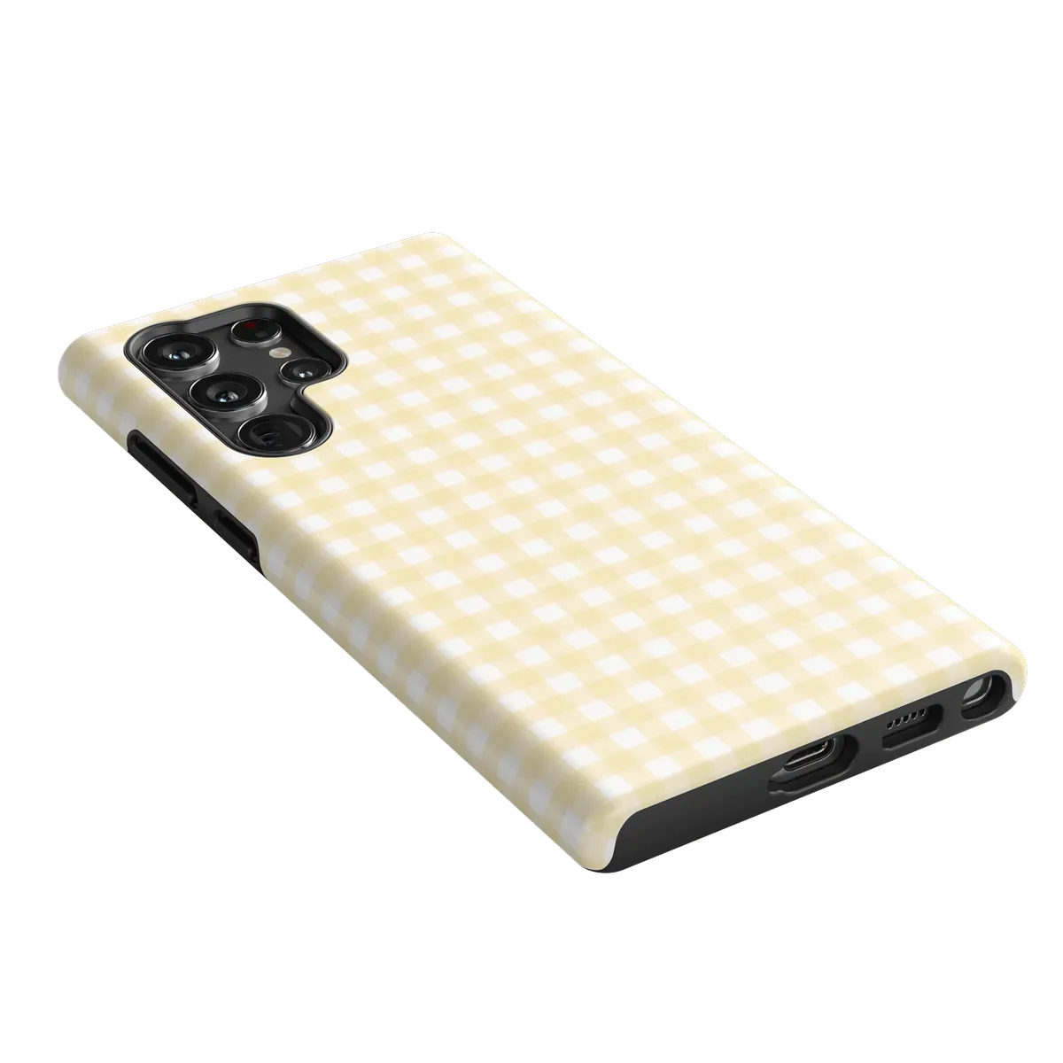 Pastel Picnic | Yellow Gingham Case - Image 117