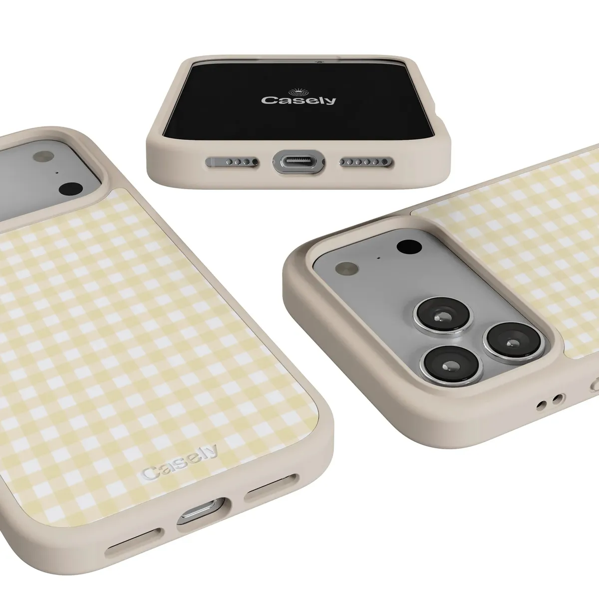 Pastel Picnic | Yellow Gingham Case - Image 145