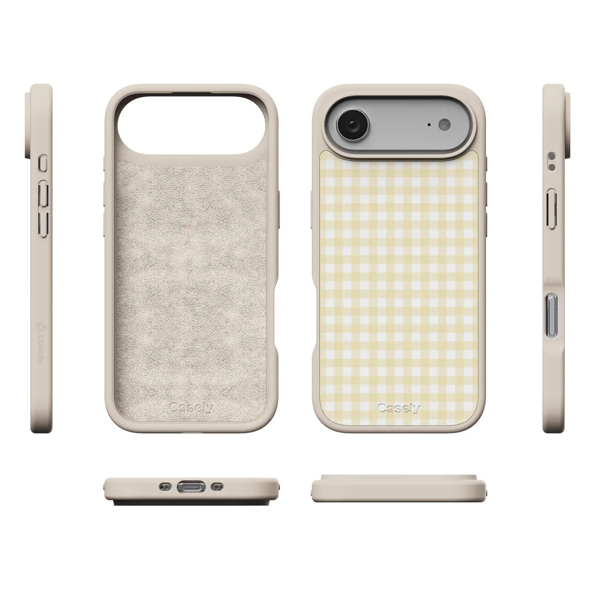 Pastel Picnic | Yellow Gingham Case - Image 150