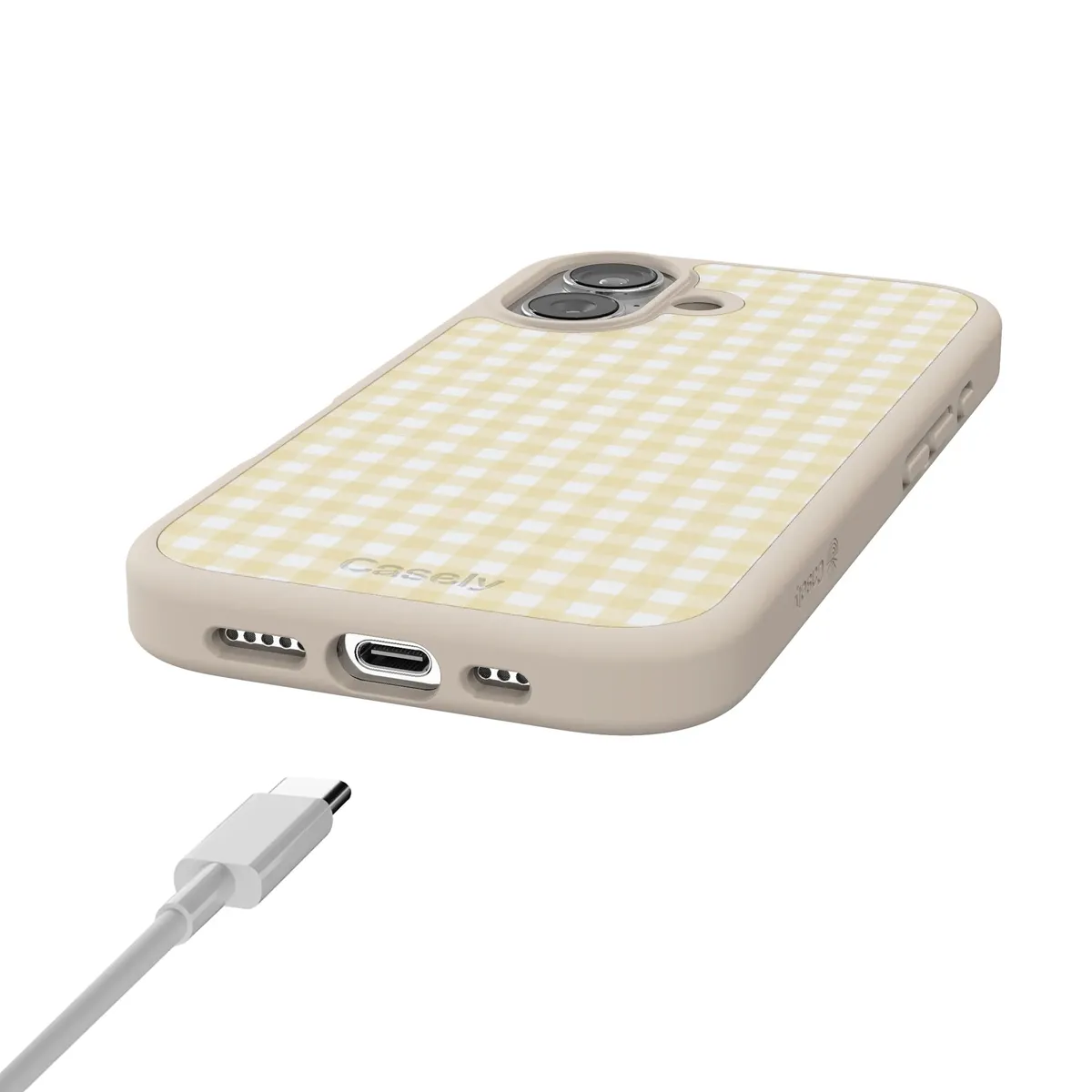 Pastel Picnic | Yellow Gingham Case - Image 156