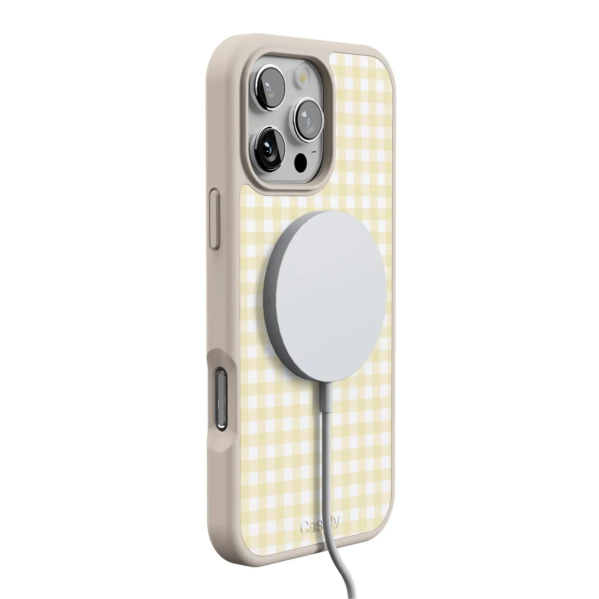 Pastel Picnic | Yellow Gingham Case - Image 161