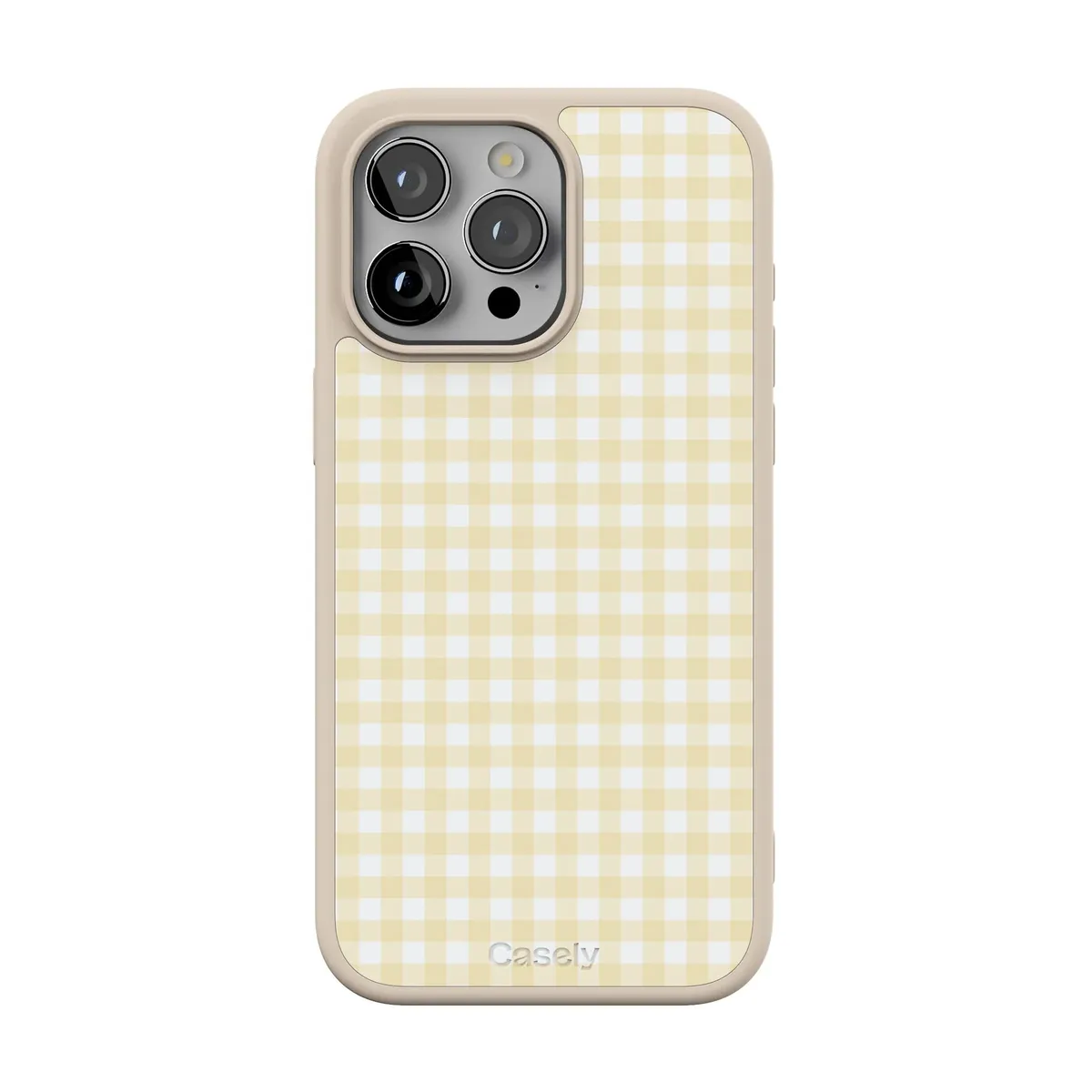 Pastel Picnic | Yellow Gingham Case - Image 166