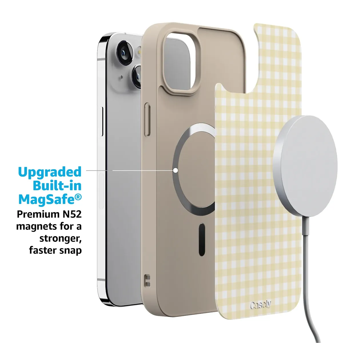 Pastel Picnic | Yellow Gingham Case - Image 173