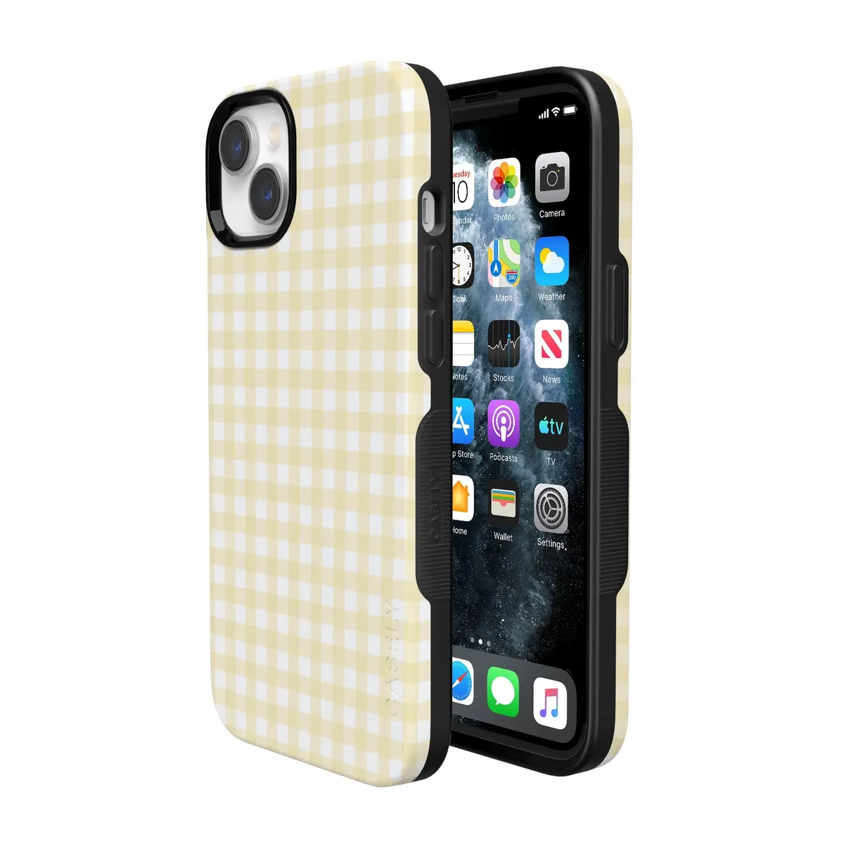 Pastel Picnic | Yellow Gingham Case - Image 180