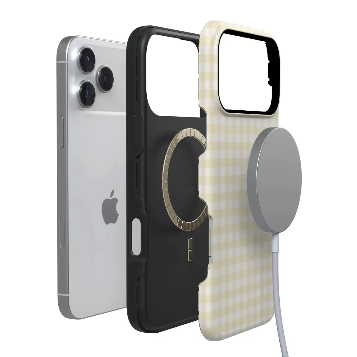 Pastel Picnic | Yellow Gingham Case - Image 4