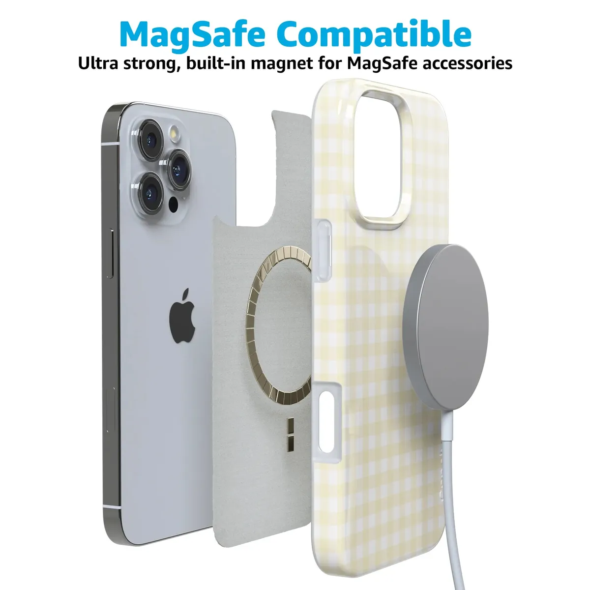 Pastel Picnic | Yellow Gingham Case - Image 69