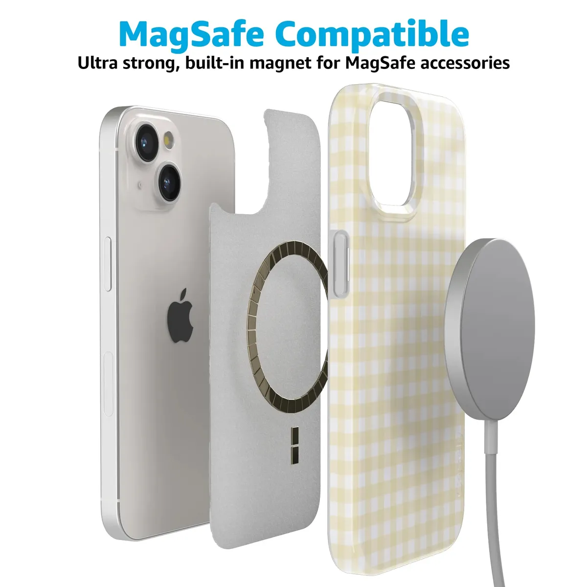 Pastel Picnic | Yellow Gingham Case - Image 79