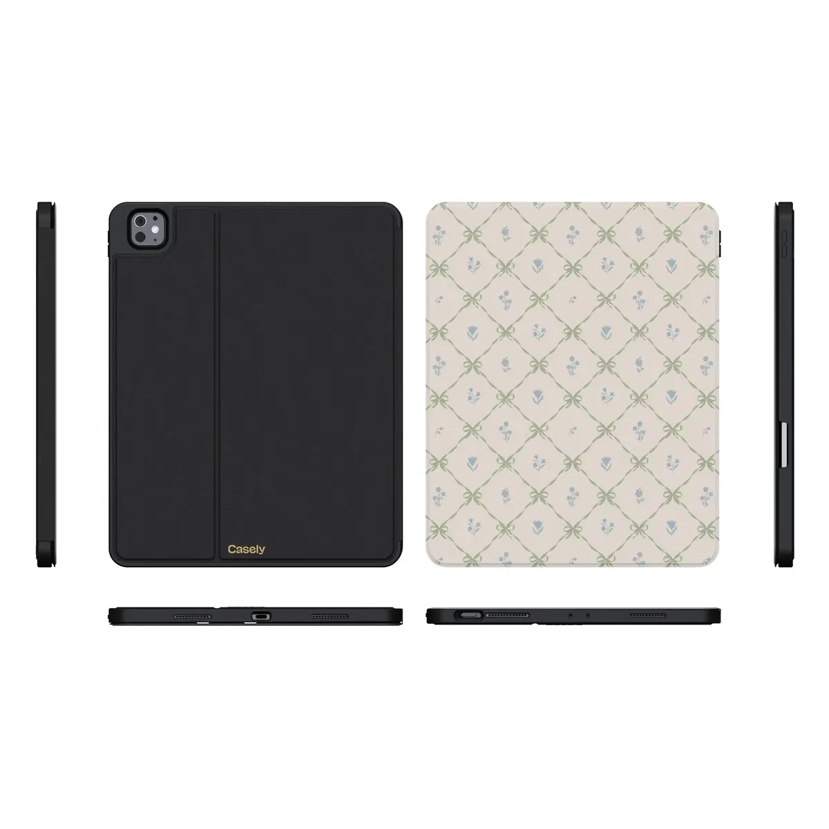 Petit Petals | Dainty Lattice iPad Case - Image 37